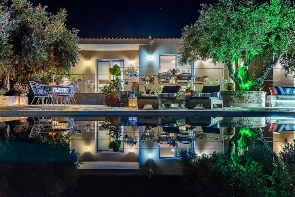 Skopelos Blue Heaven Pool Villa In Olive Grove Zewnętrze zdjęcie