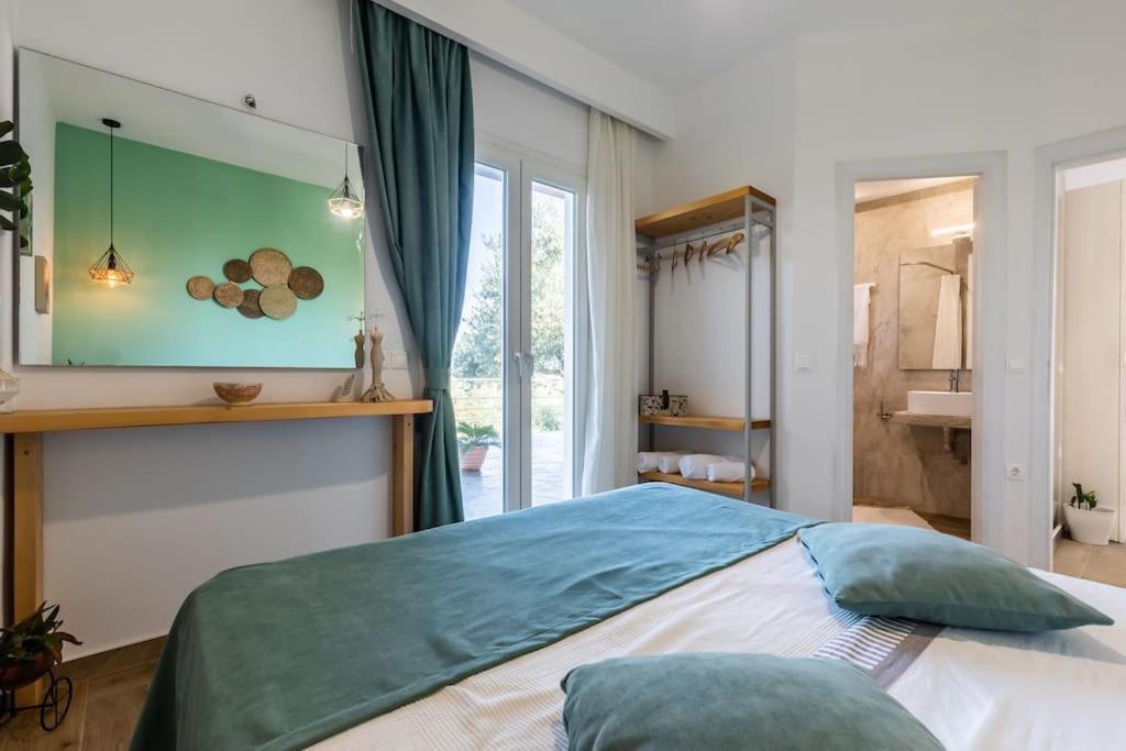 Skopelos Blue Heaven Pool Villa In Olive Grove Zewnętrze zdjęcie